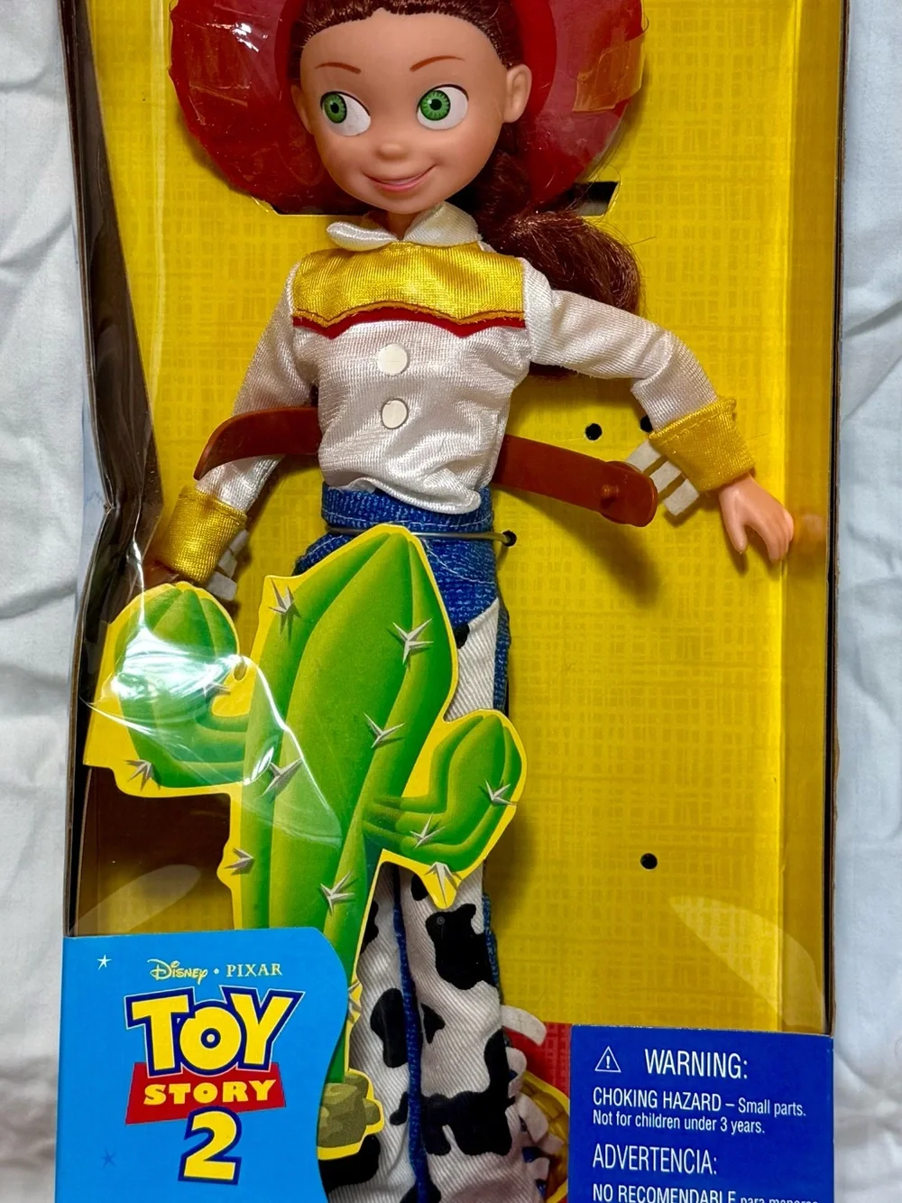 Disney Jessie Doll in Red Hat with Yellow, White & Blue Outfit